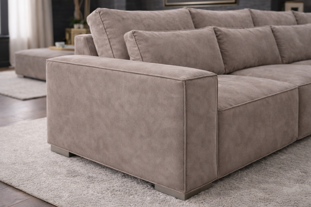 Duke Double Corner & Footstool Sets - Modular