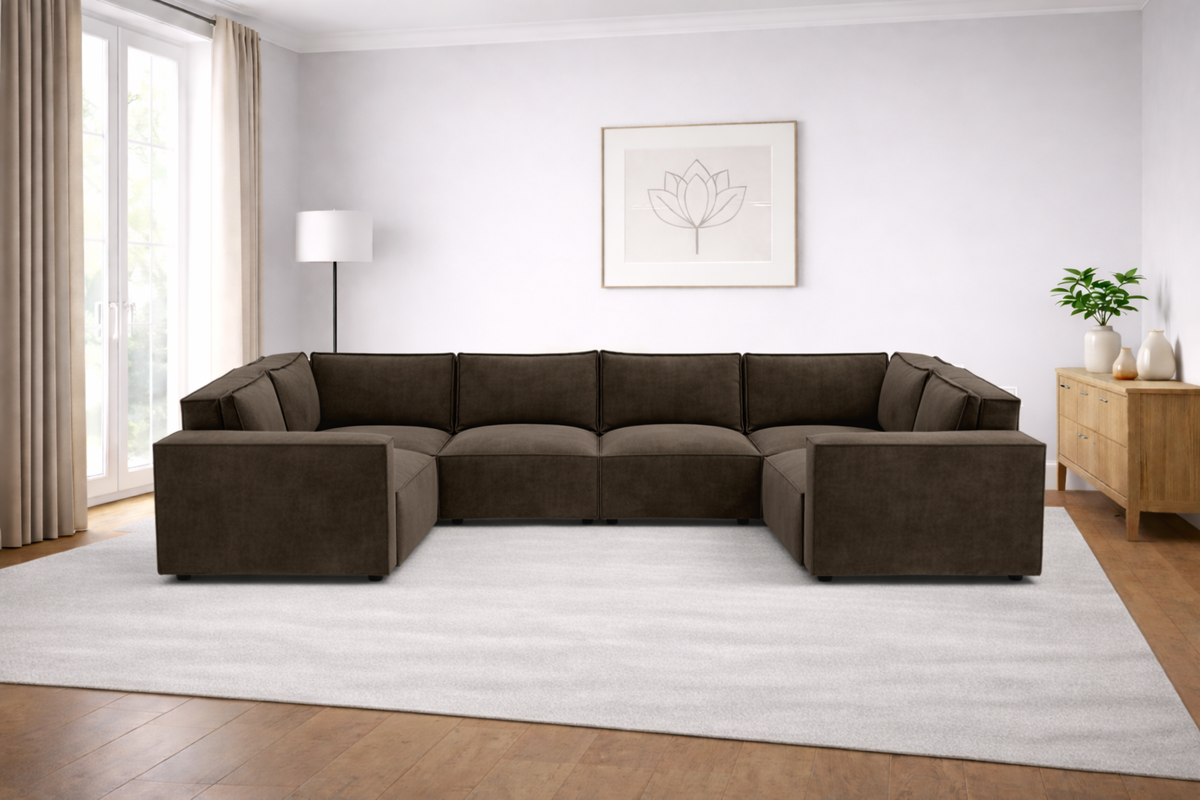Chester Luxe XL U Shape Open End- Modular