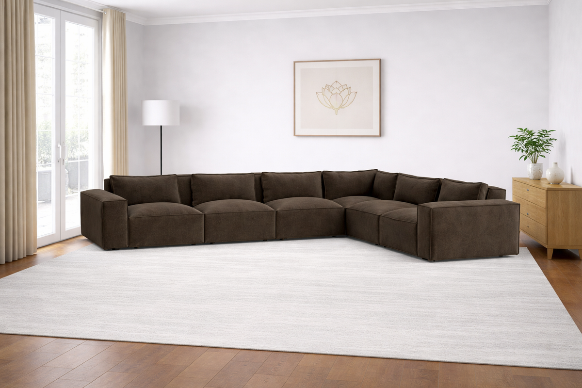 Chester Luxe Left/Right Corner Sofa Closed End - Modular