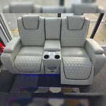 Lorenzo 3 + 2 Seater Electric Leather Recliner