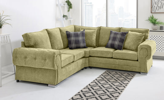 Victoria Chenile Corner Fullback + Extra Cushions