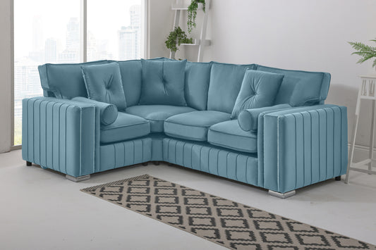 Lyra Corner Fullback - 1c2 + Bolster / Buttoned Cushions