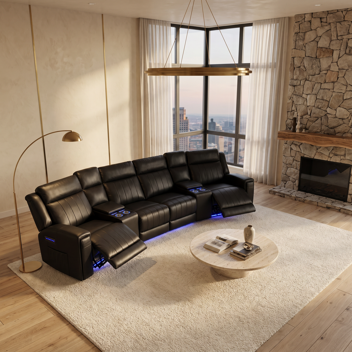 Milano Smart Cinema Recliner Sofa