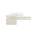 Mayfair L Shape Open End Sofa + Foot Stool