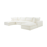 Mayfair XL U Shape Sofa Footstool x2