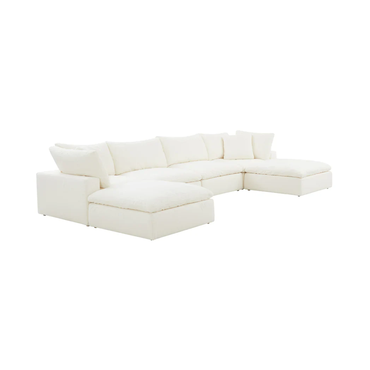 Mayfair XL U Shape Sofa Footstool x2