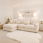 Milano Large left Hand Facing Luxe Comfort Sofa