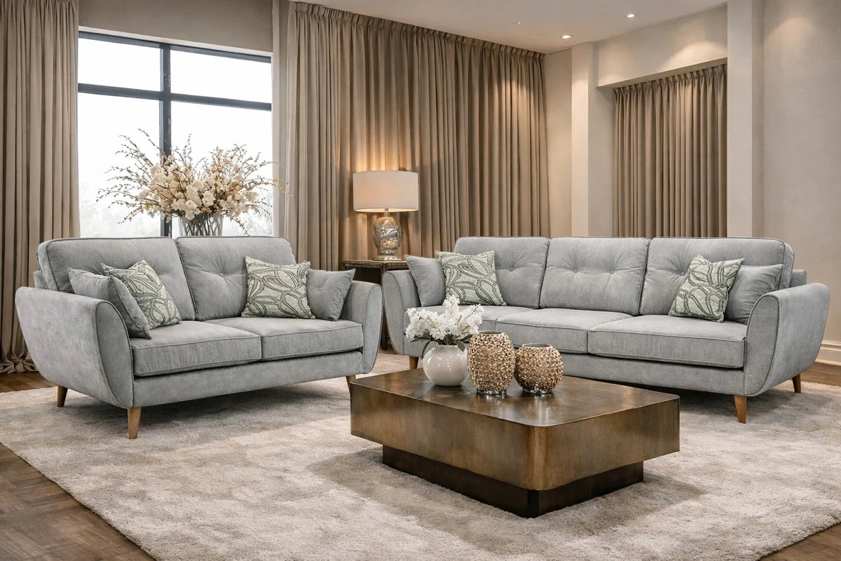 New York 3+2 Sofa Set