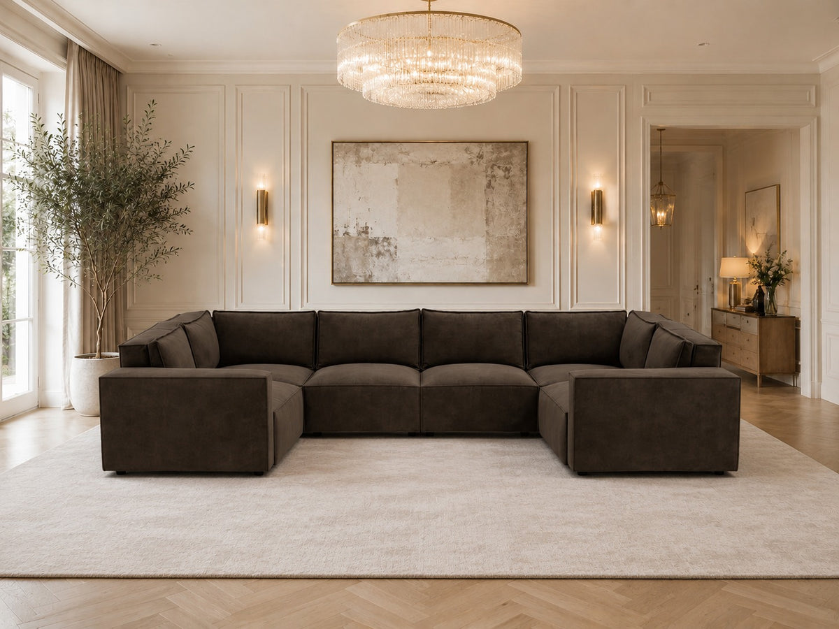Chester Luxe XL U Shape Open End- Modular