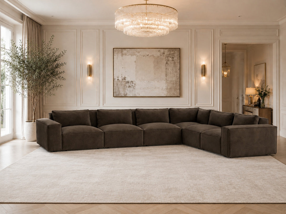Chester Luxe Left/Right Corner Sofa Closed End - Modular