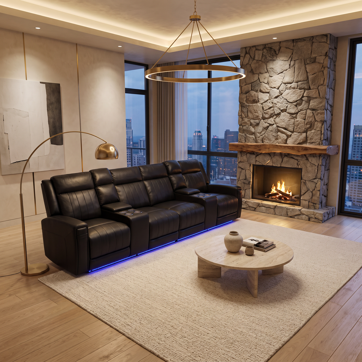 Milano Smart Cinema Recliner Sofa