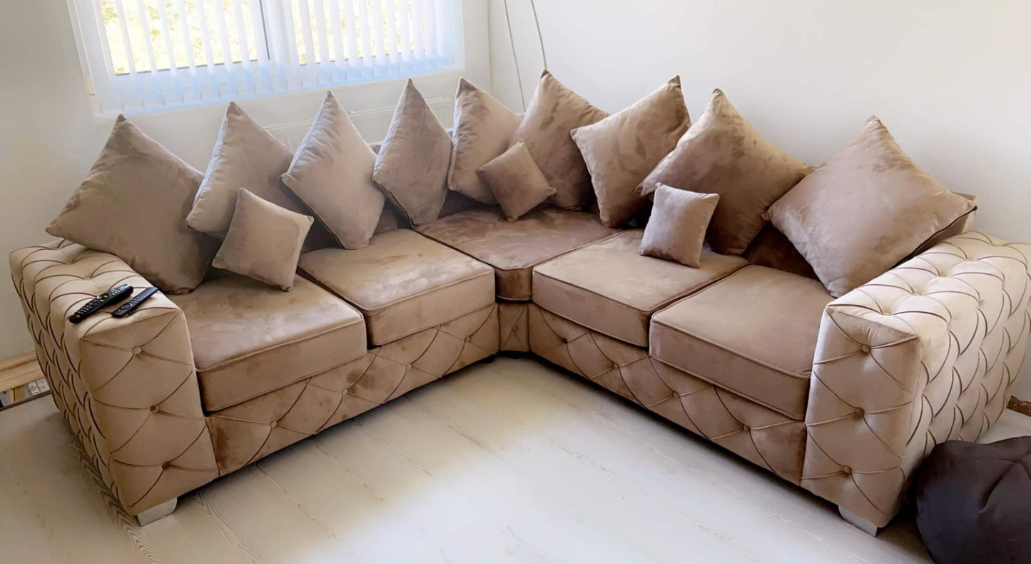 Milton Scatterback Corner Sofa - Sofa Empire UK
