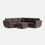 Imperial Highback Double Corner & Footstool Set