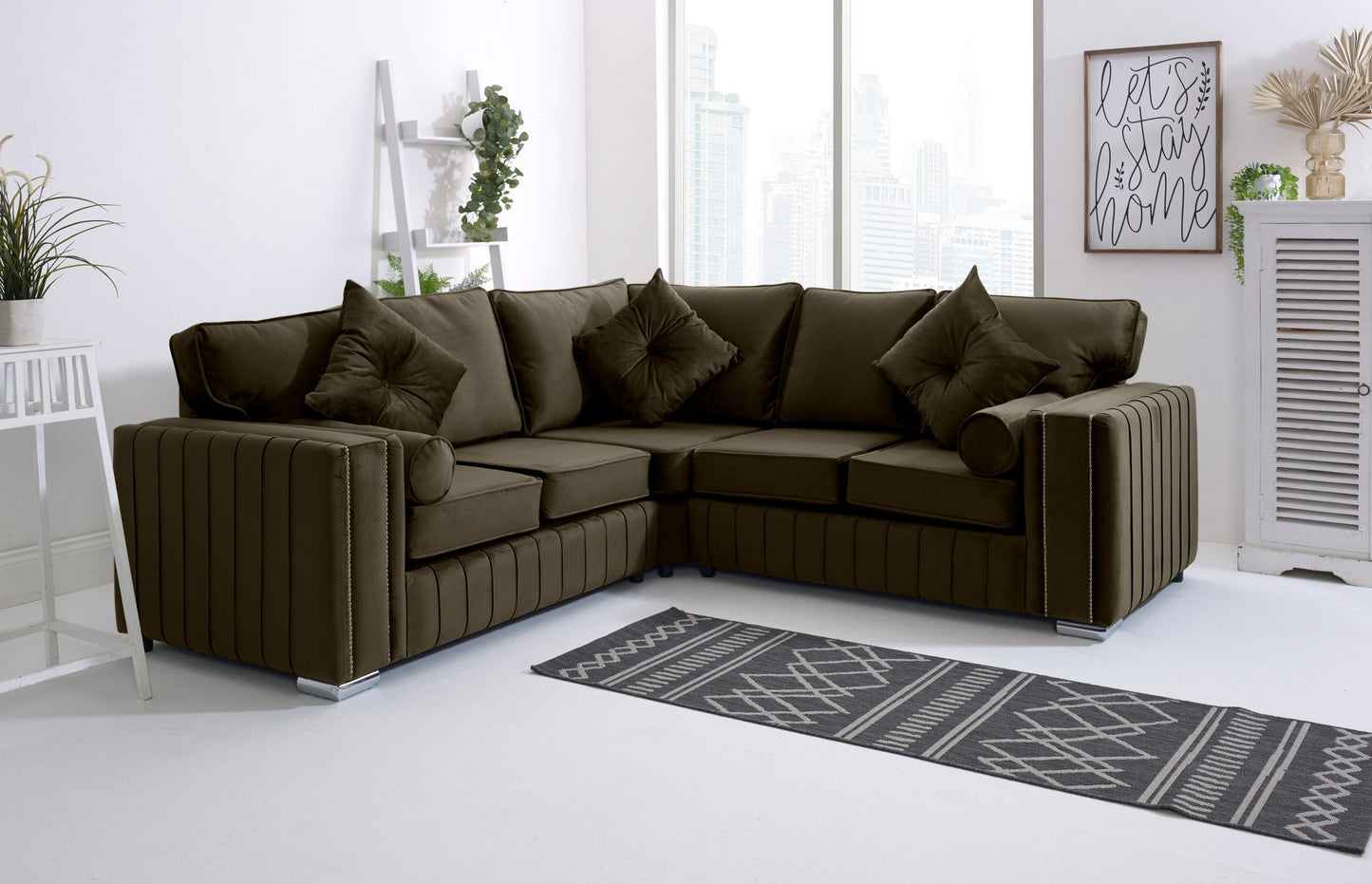 Layla Corner Fullback - 2c2 + Extra Cushions