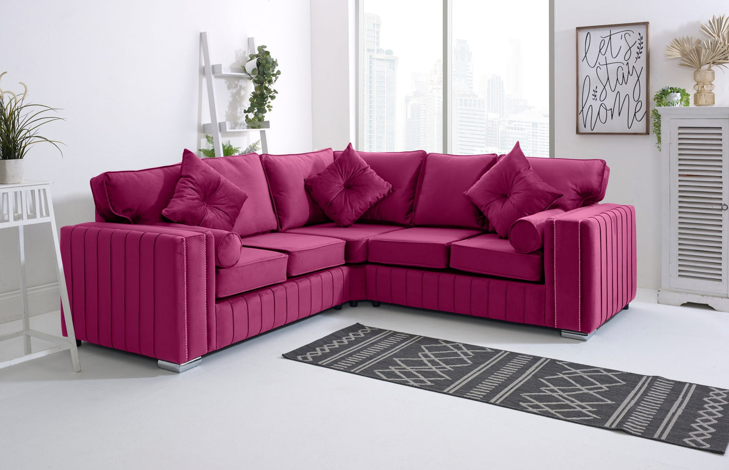 Layla Corner Fullback - 2c2 + Extra Cushions