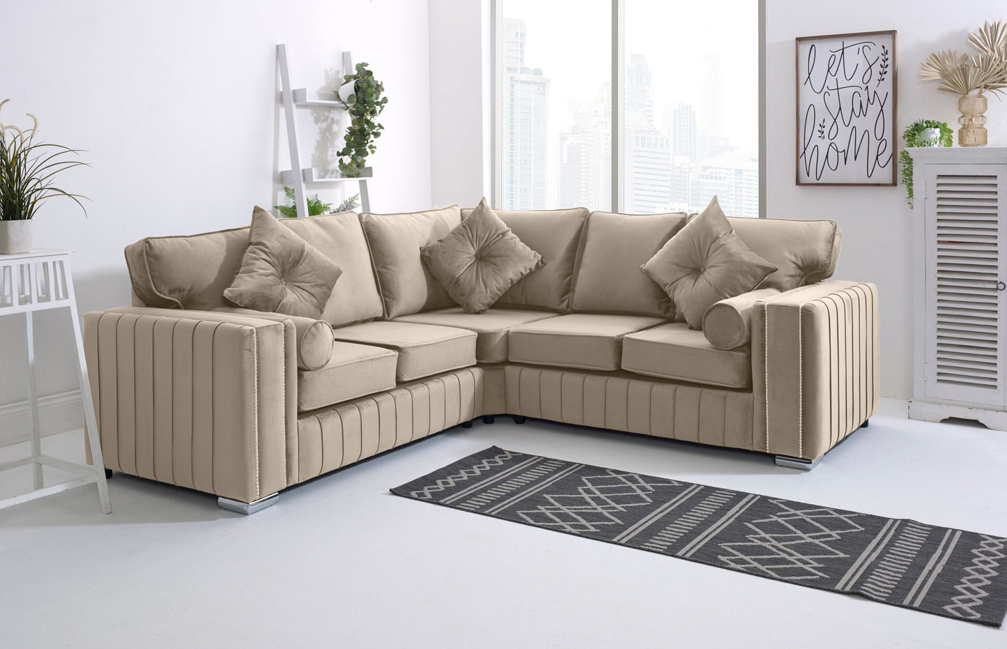 Layla Corner Fullback - 2c2 + Extra Cushions