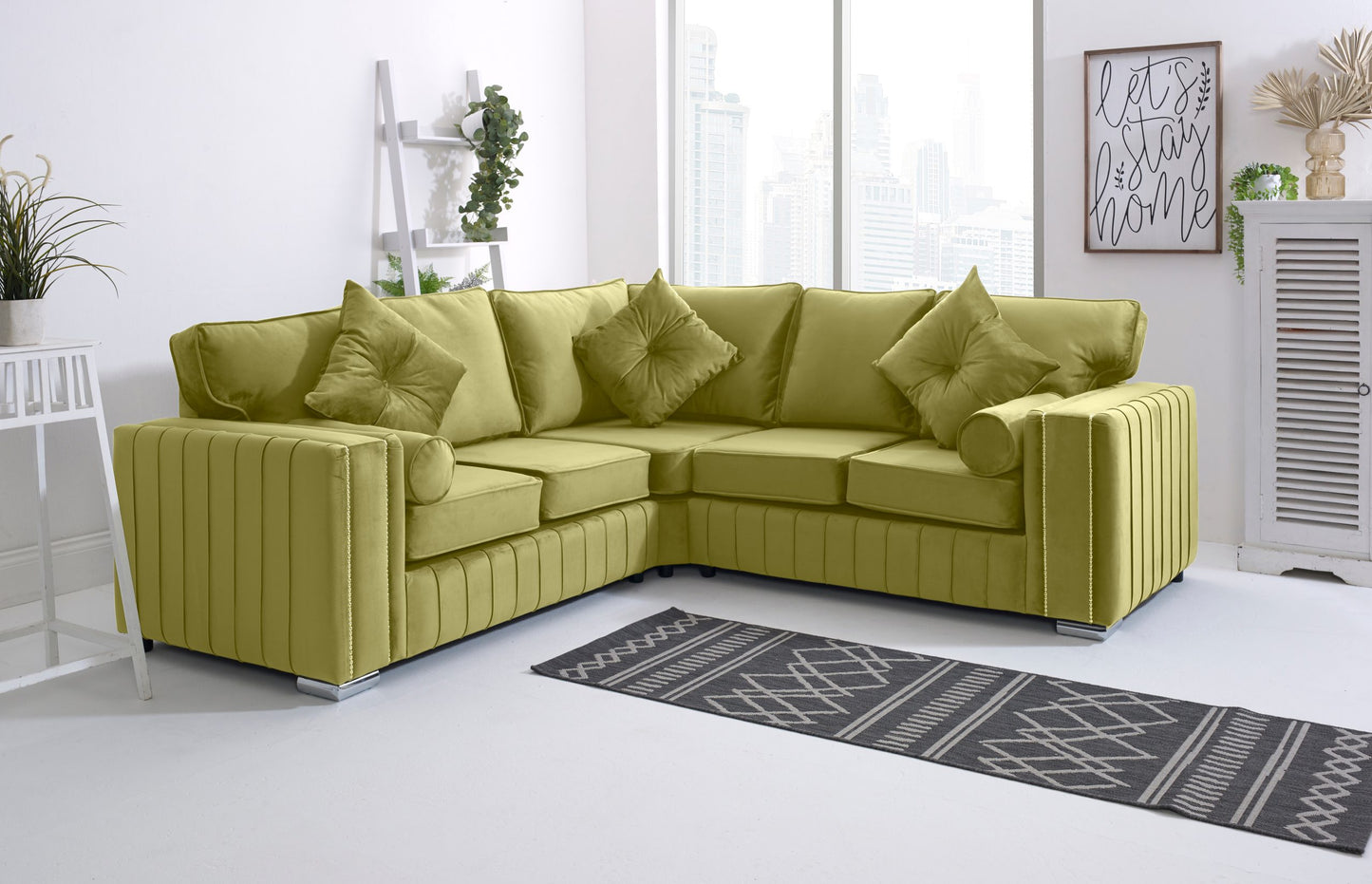 Layla Corner Fullback - 2c2 + Extra Cushions