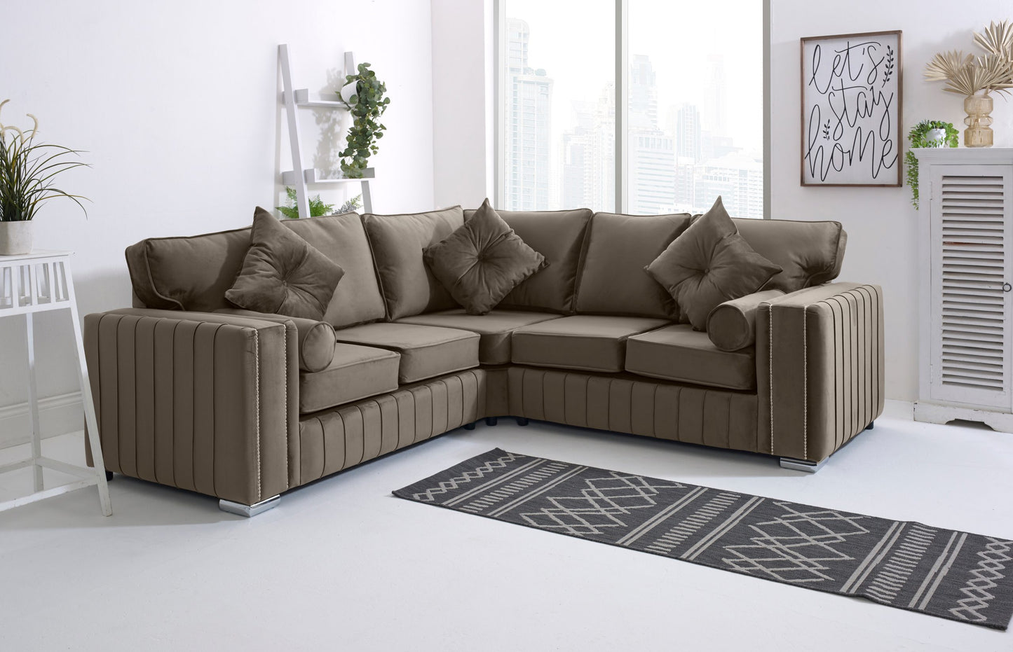 Layla Corner Fullback - 2c2 + Extra Cushions