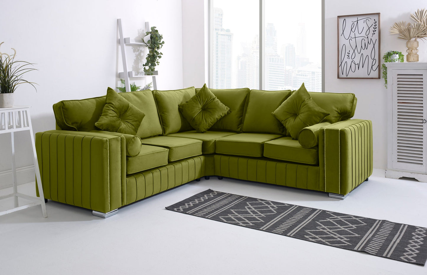 Layla Corner Fullback - 2c2 + Extra Cushions