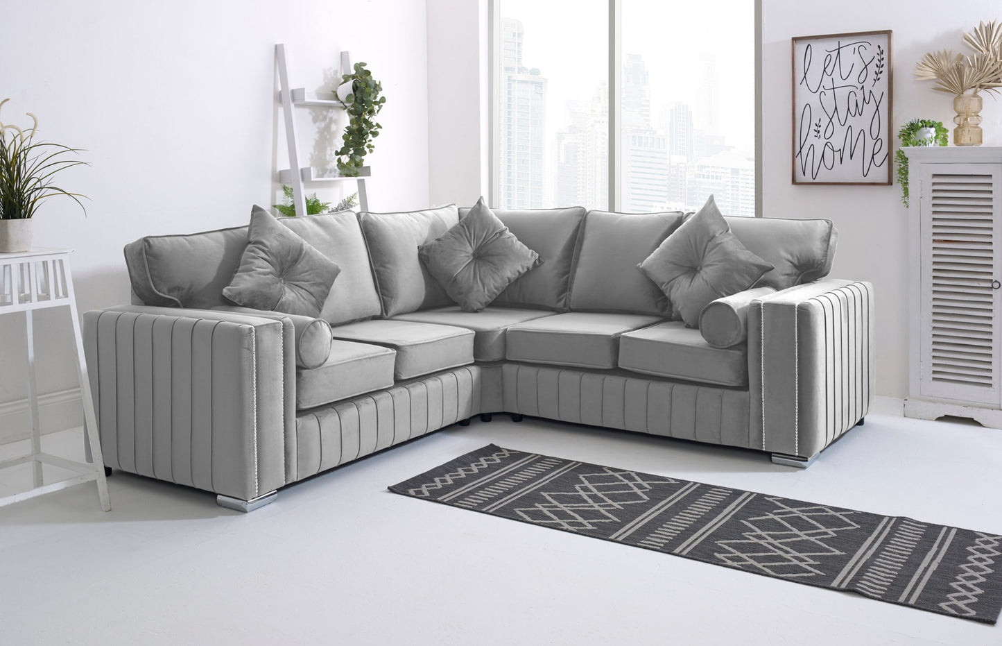Layla Corner Fullback - 2c2 + Extra Cushions