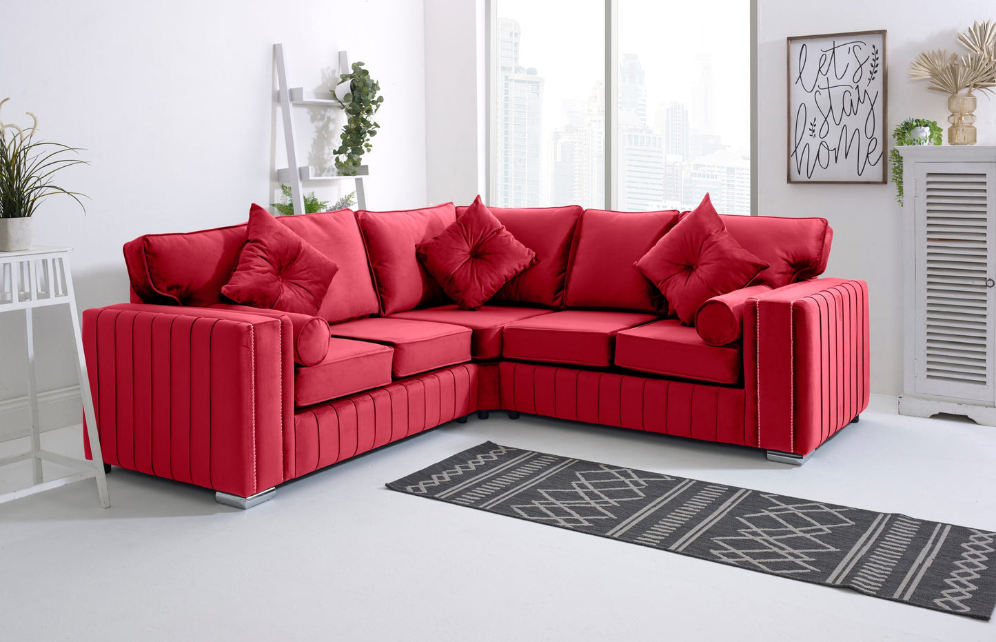 Layla Corner Fullback - 2c2 + Extra Cushions