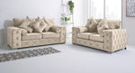 Sikara 3+2 Fullback + Bolster / Buttoned Cushions