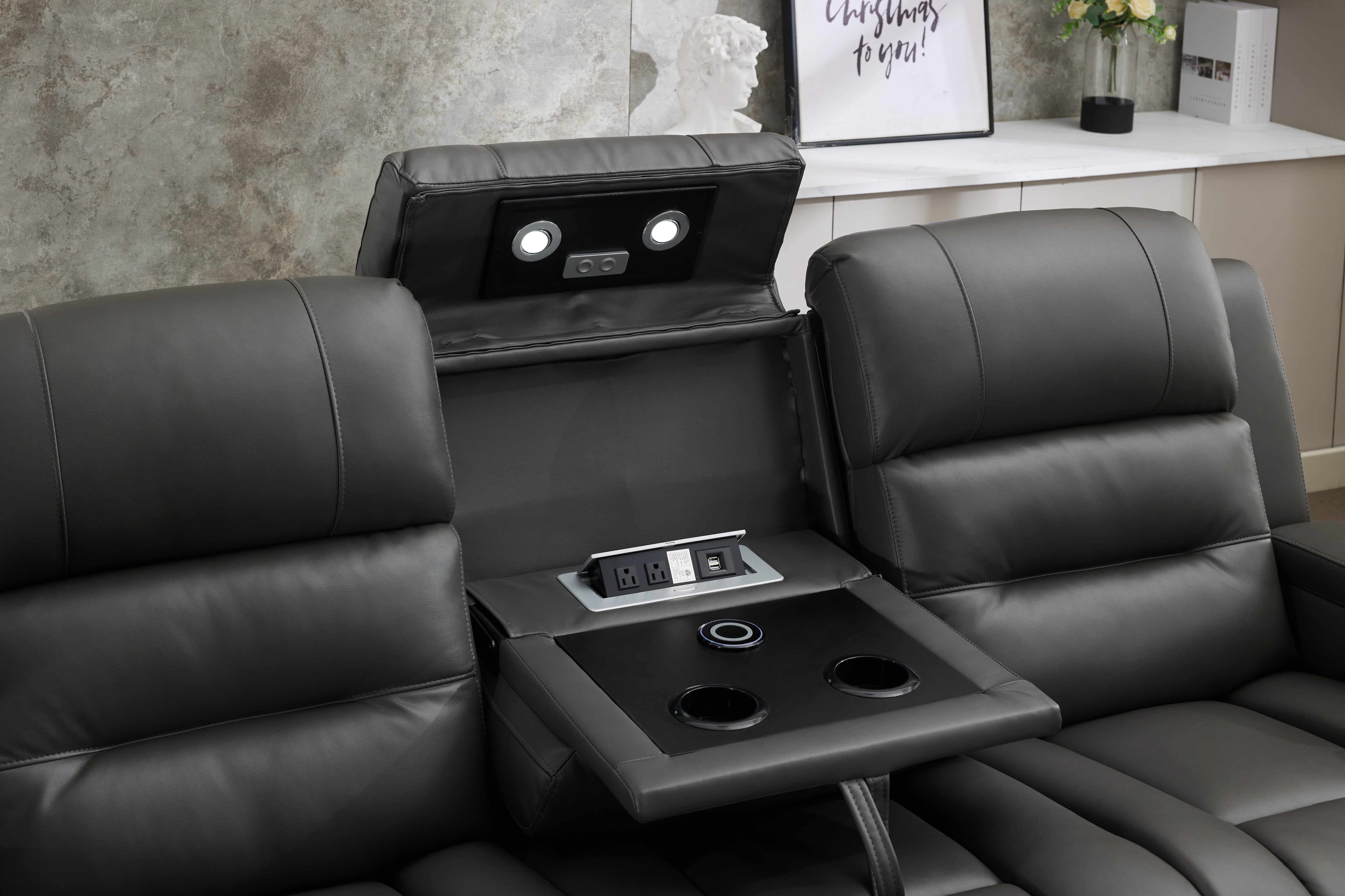 Tavira - 2 Seater - Leather Recliner