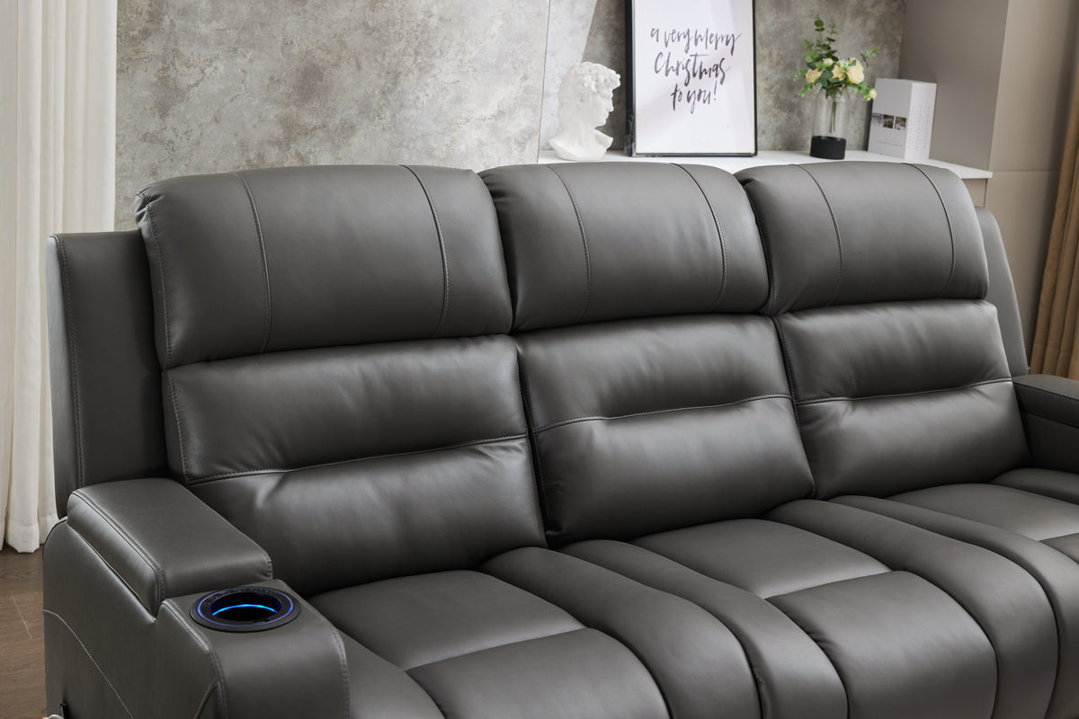 Tavira - 3 Seater - Leather Recliner