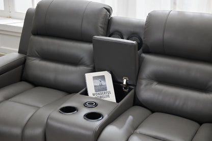 Bolero 2 Seater -Electric Leather Recliner