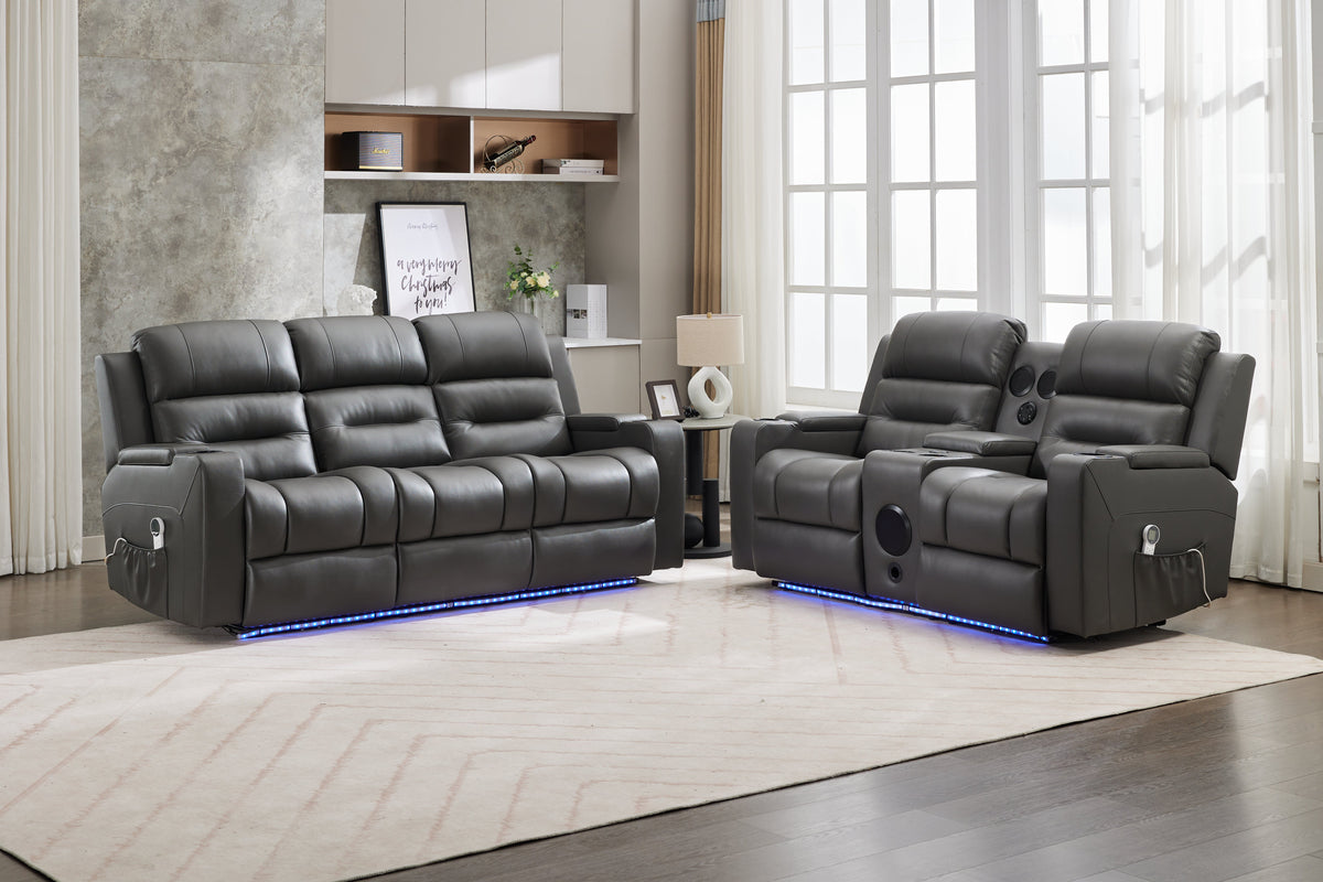 Tavira - 3+2 - Leather Recliners