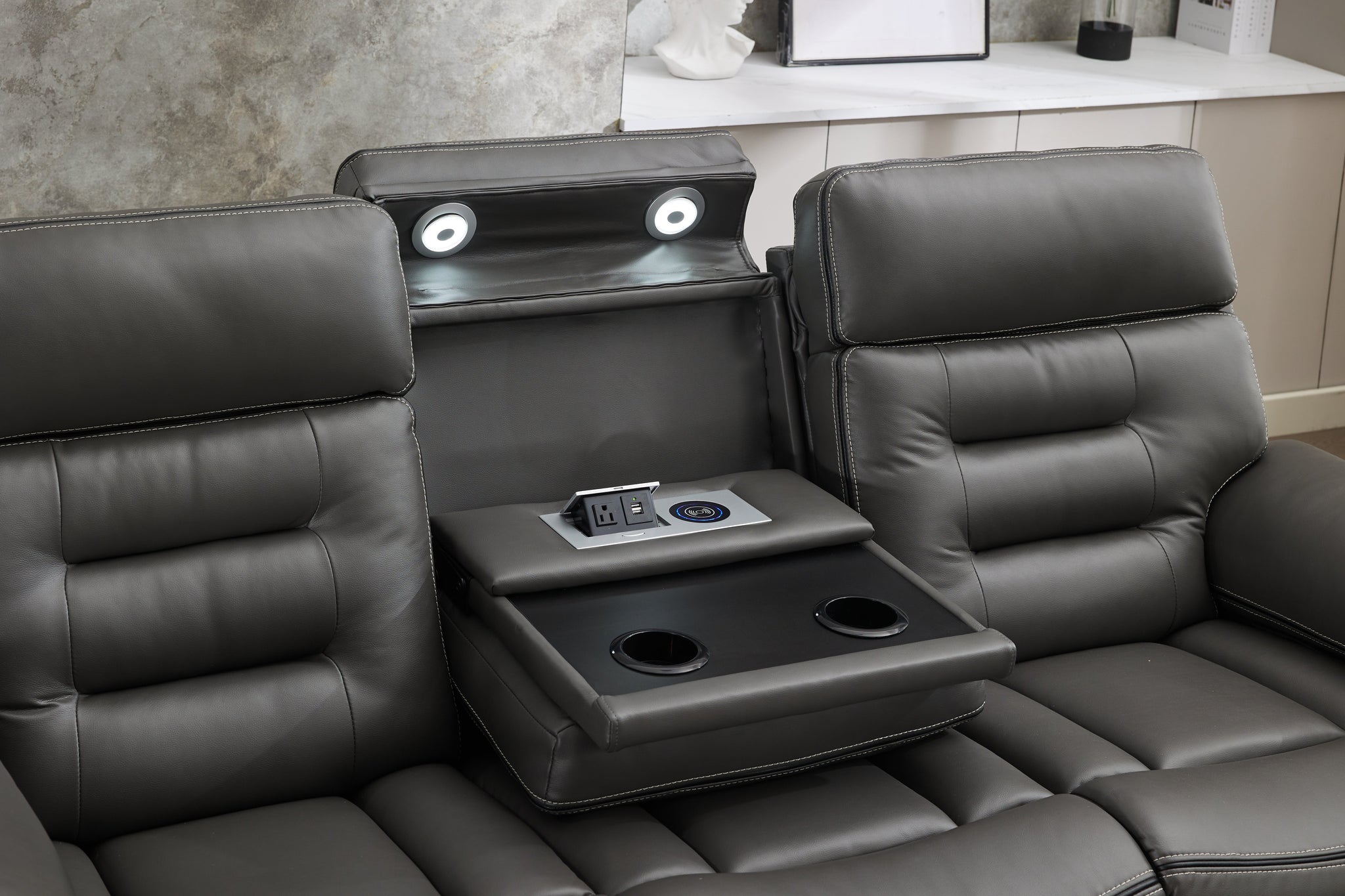 Tavira - 3 Seater - Leather Recliner