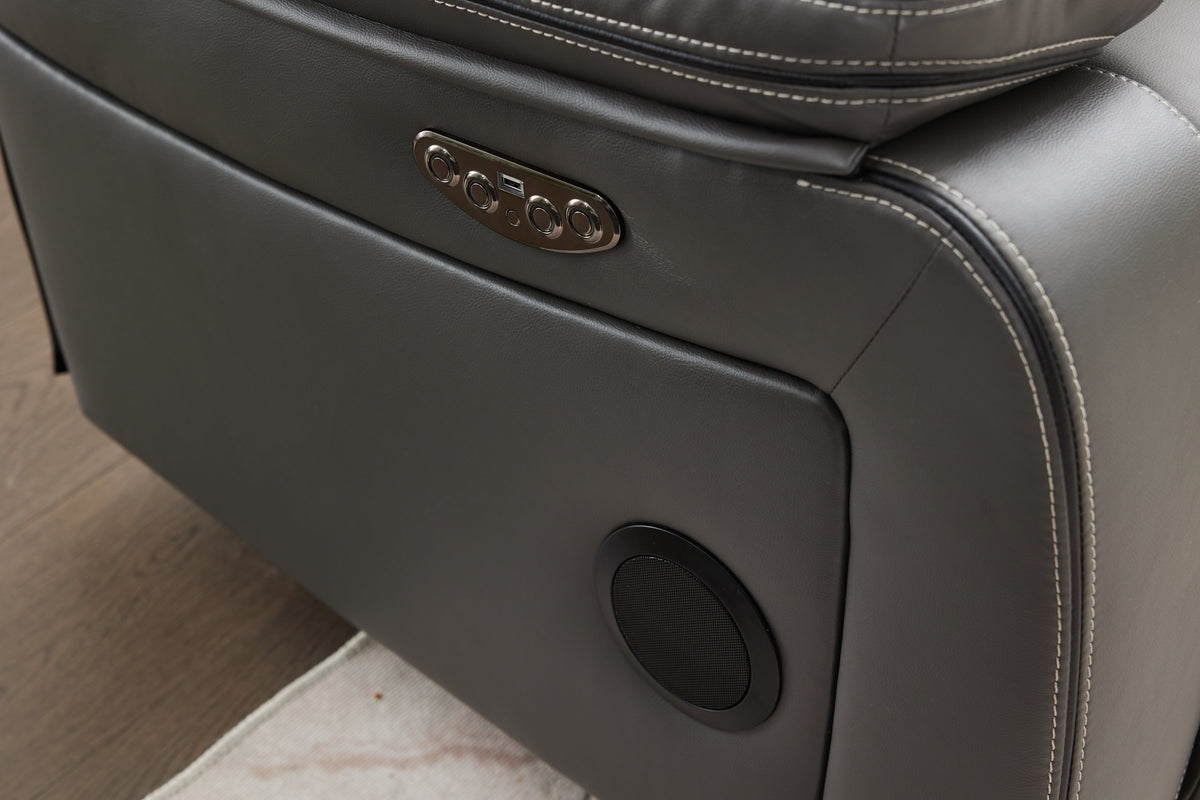 Lumi - 2 Seater - Leather Recliner