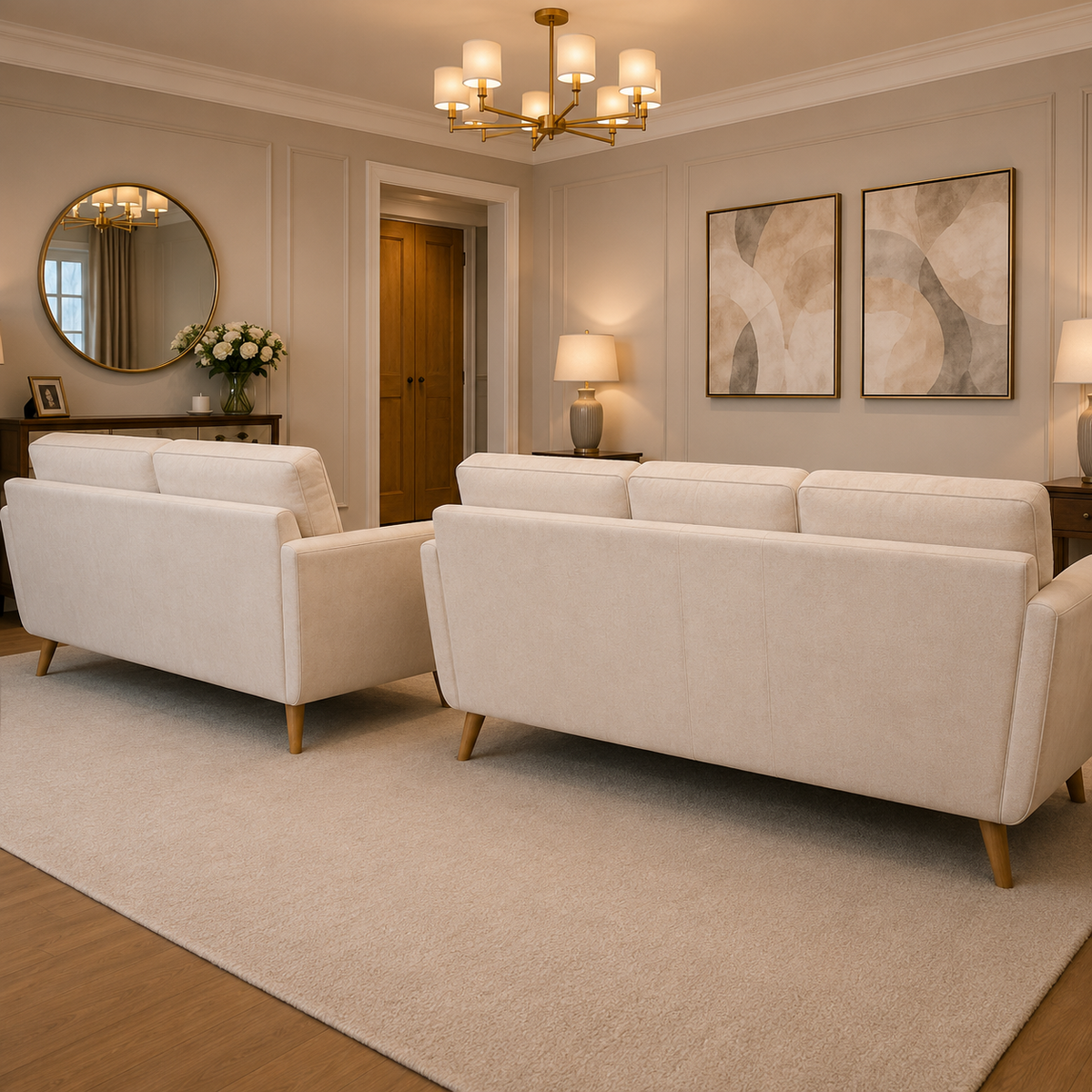 New York 3+2 Sofa Set