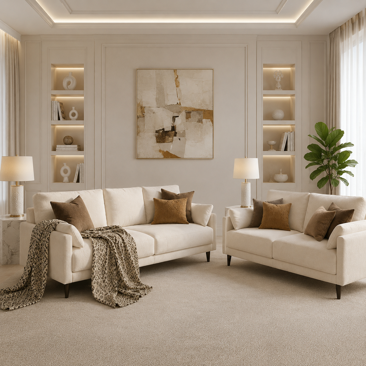 Kenza 3 Seater & 2 Seater Set