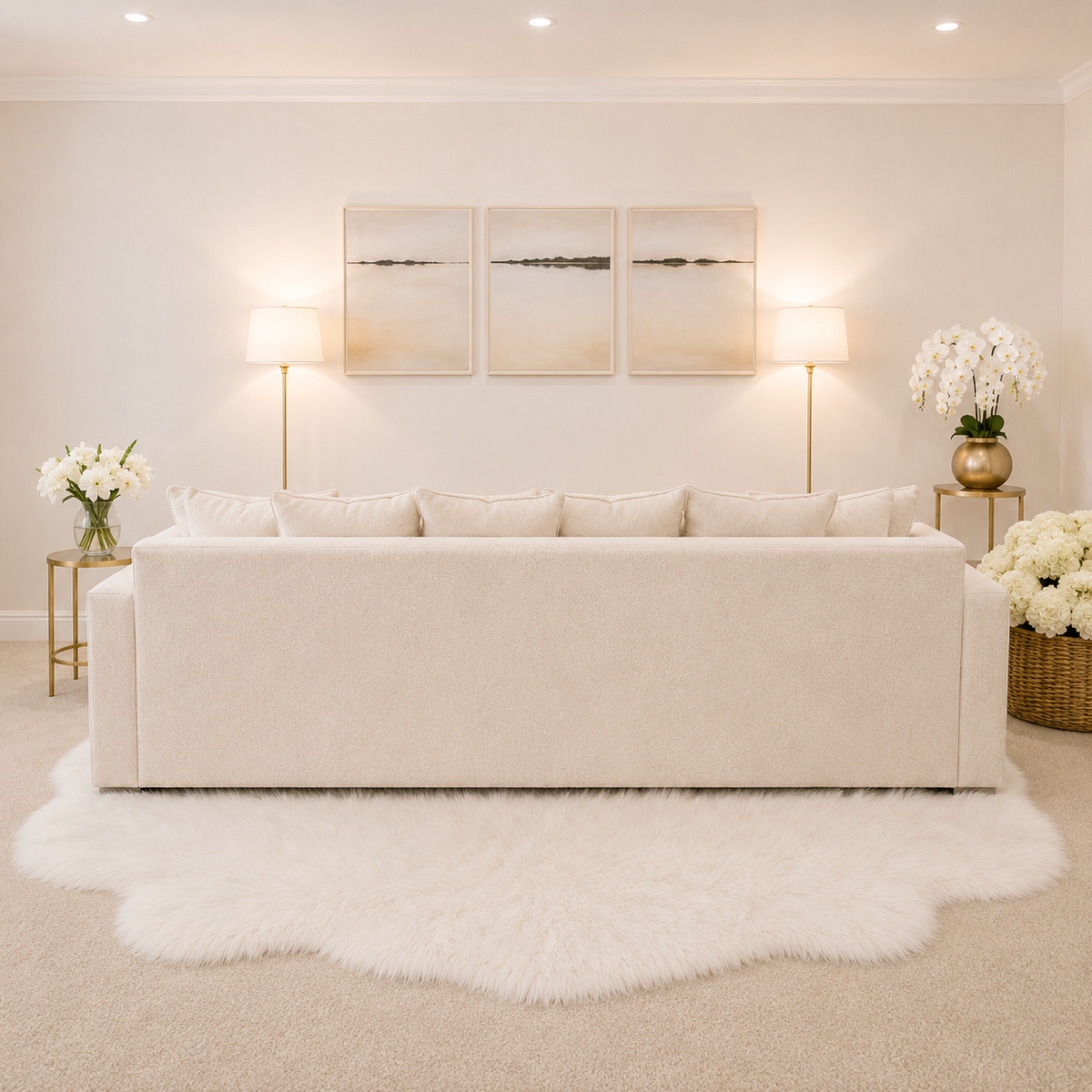 Milano Medium Right Hand Facing Luxe Comfort Sofa