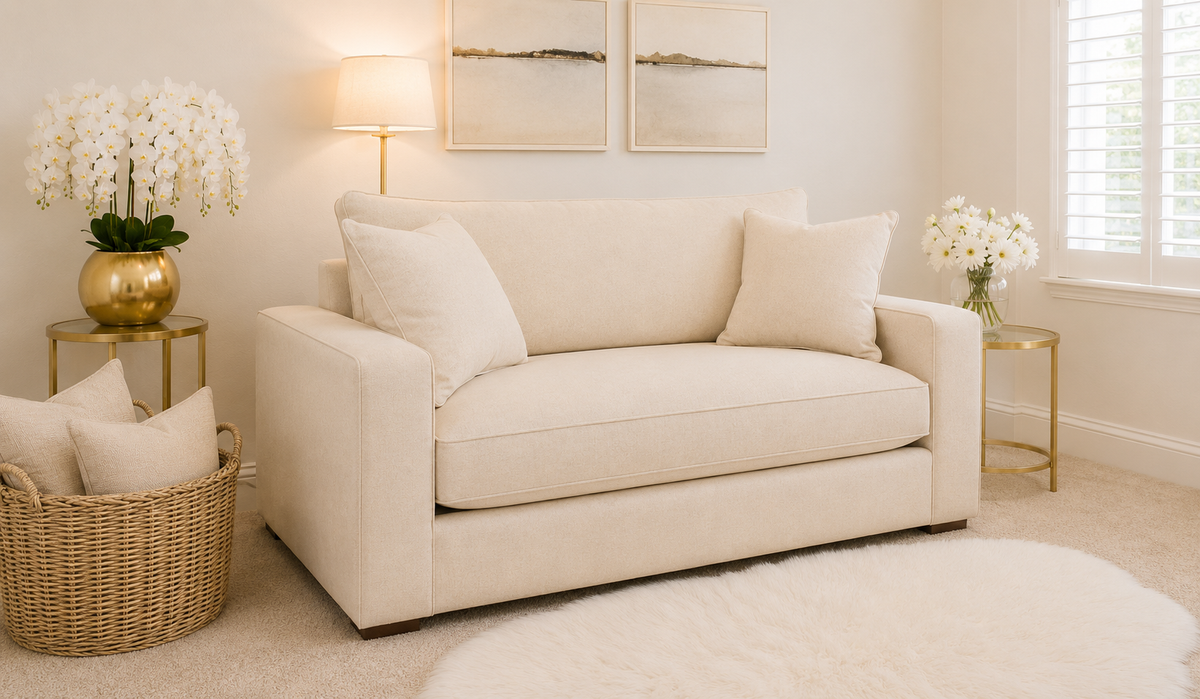 Milano Love Seat Luxe Comfort Sofa