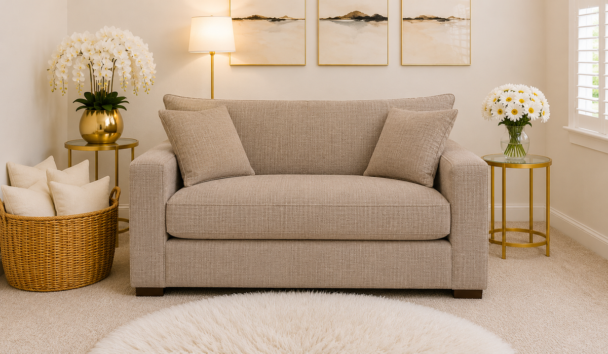 Milano Love Seat Luxe Comfort Sofa