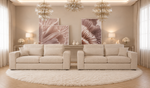 Orlando Luxe 3 Seater & 2 Seater Set