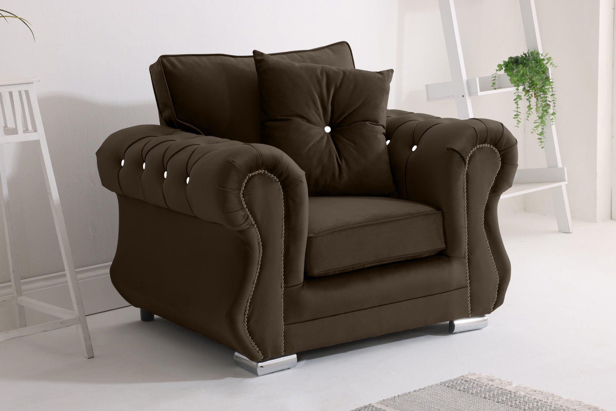 Elowen 3+2 Fullback + Diamonds + Extra Cushions