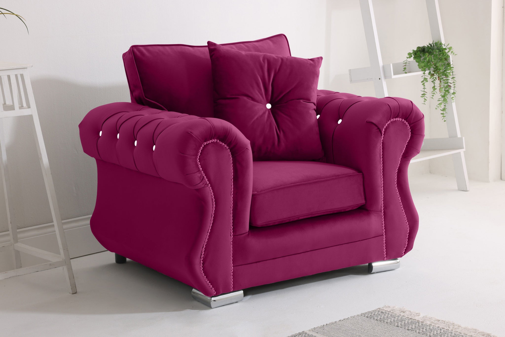 Elowen Corner Fullback + Diamonds + Extra Cushions