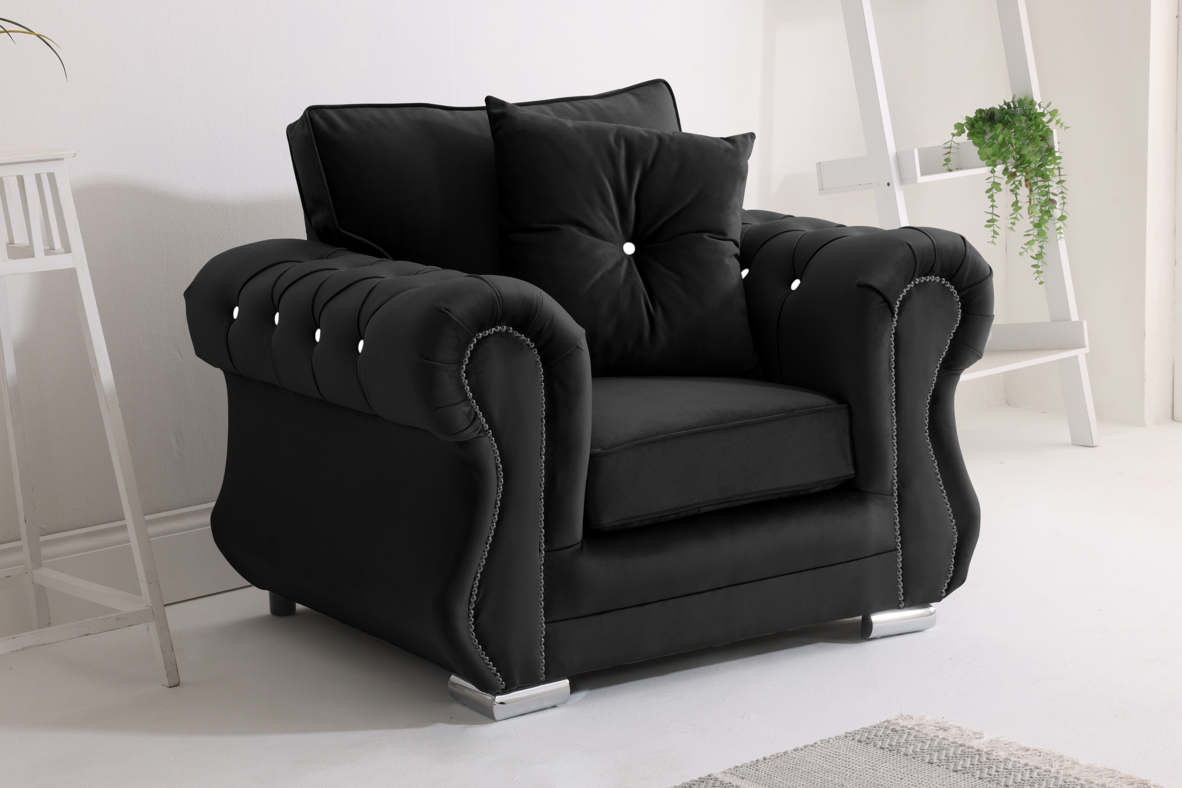 Elowen 3+2 Fullback + Diamonds + Extra Cushions