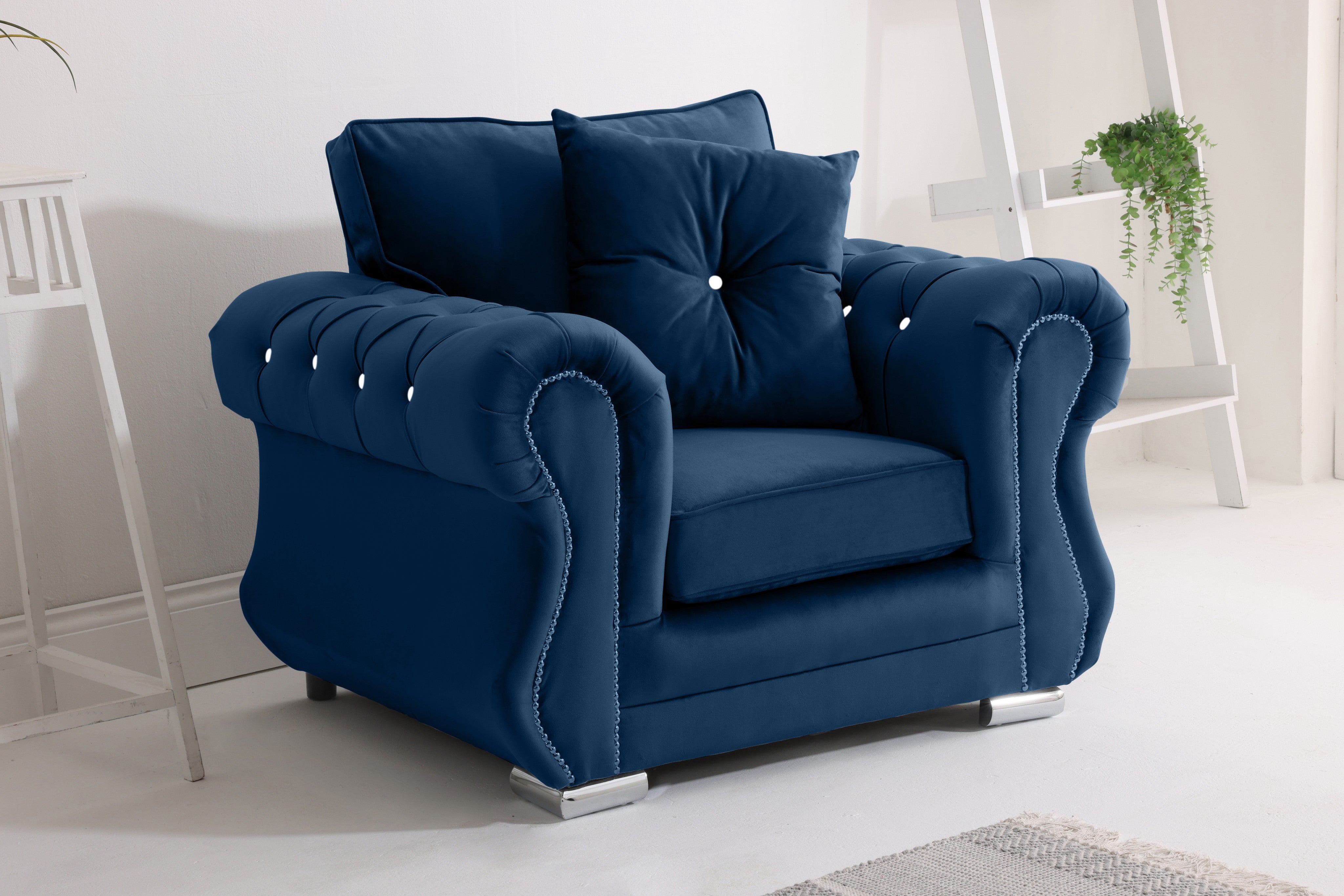 Elowen 3+2 Fullback + Diamonds + Extra Cushions