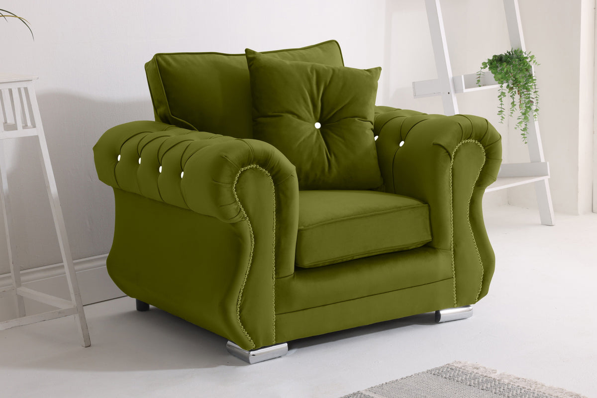 Elowen 3+2 Fullback + Diamonds + Extra Cushions