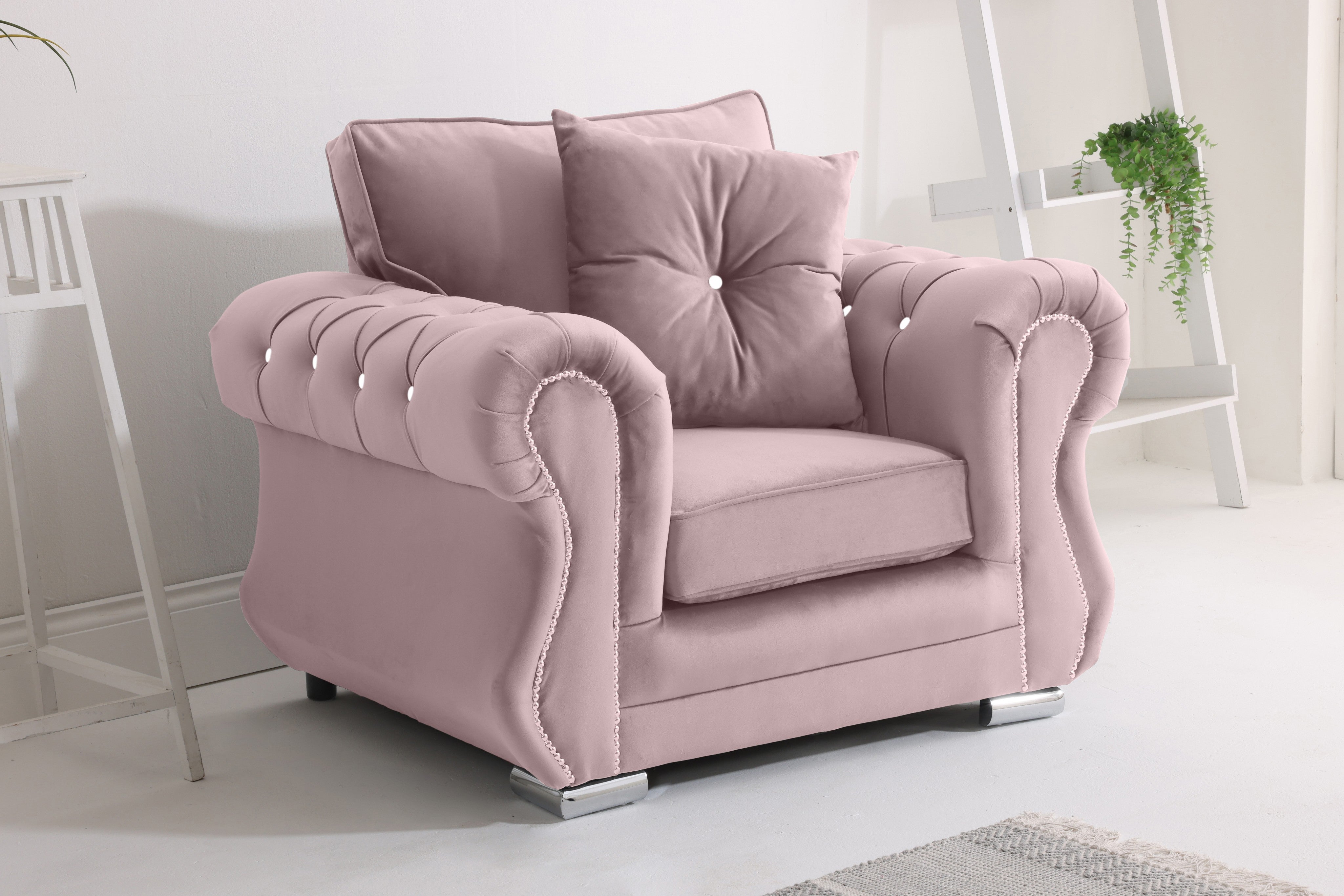 Elowen 3+2 Fullback + Diamonds + Extra Cushions