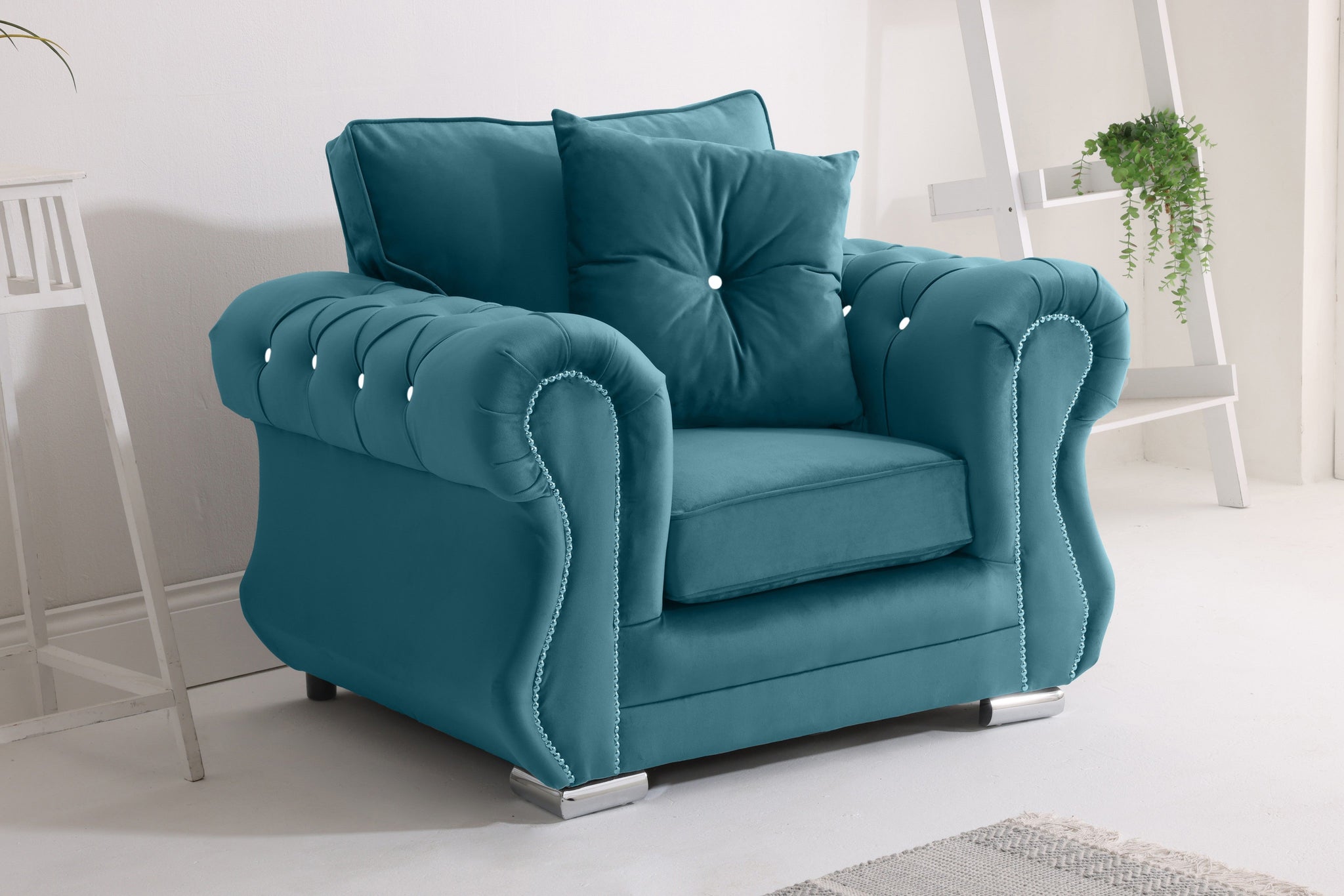 Elowen 3+2 Fullback + Diamonds + Extra Cushions