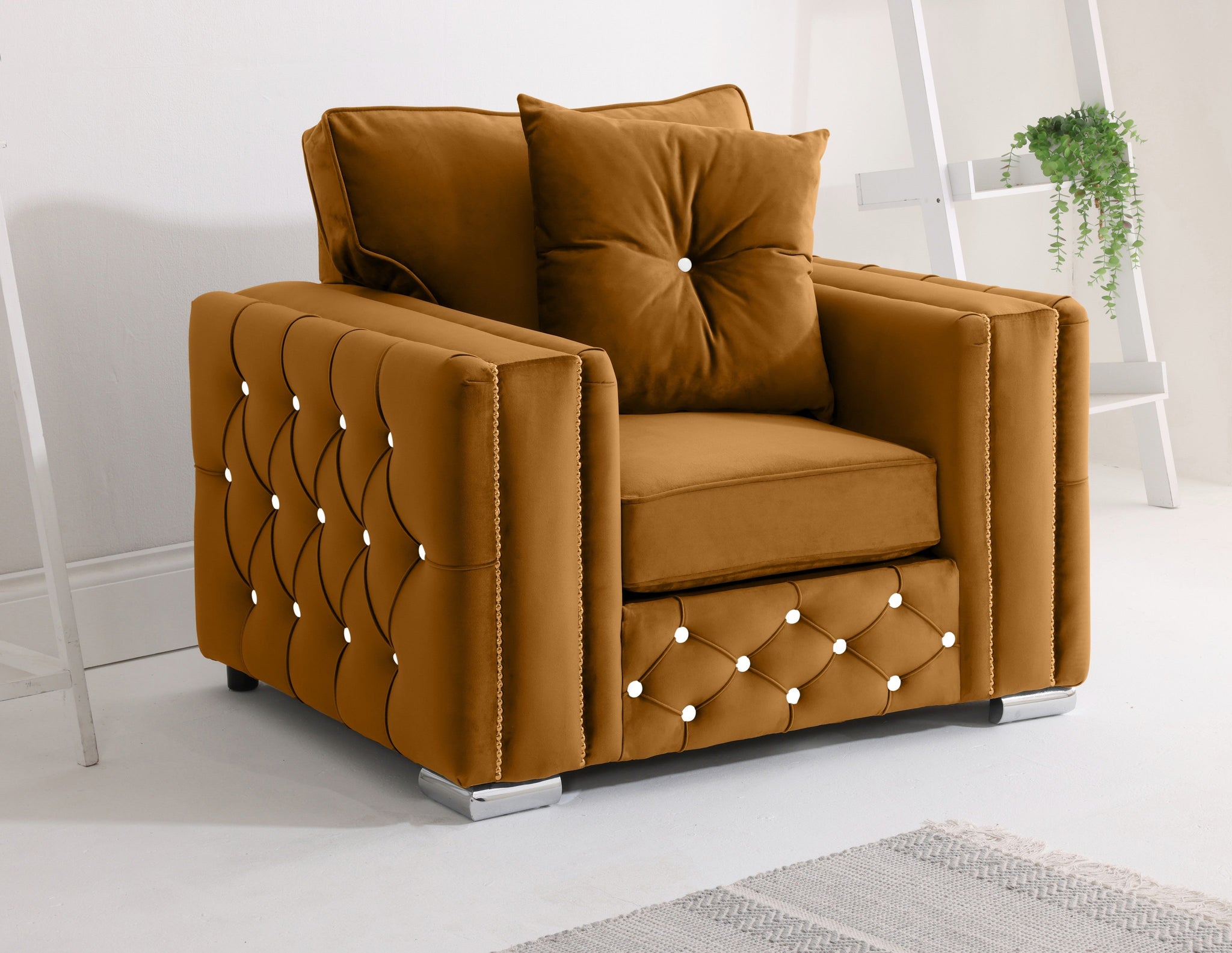Arlo 3+2 Fullback + Extra Cushions + Diamonds