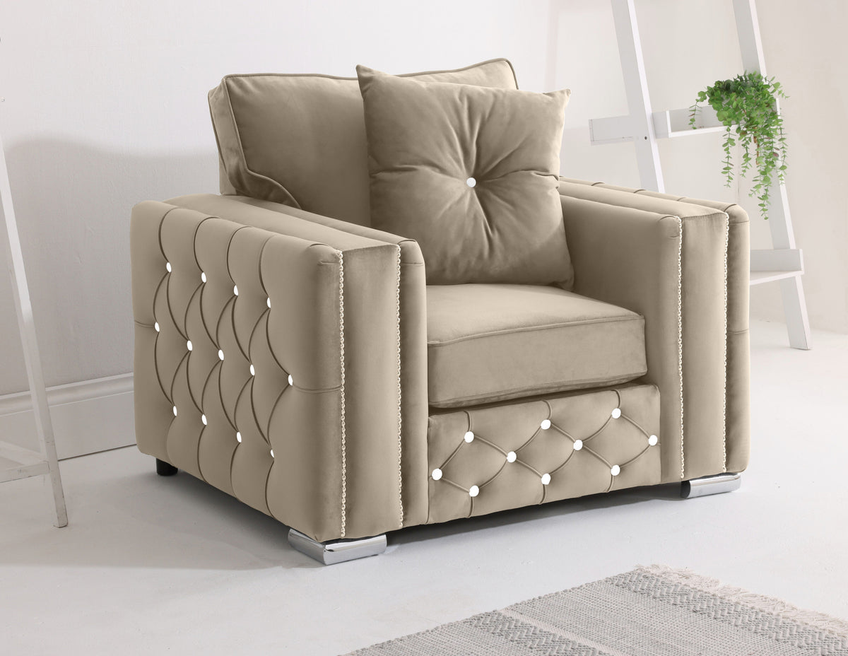 Arlo 3+2 Fullback + Extra Cushions + Diamonds