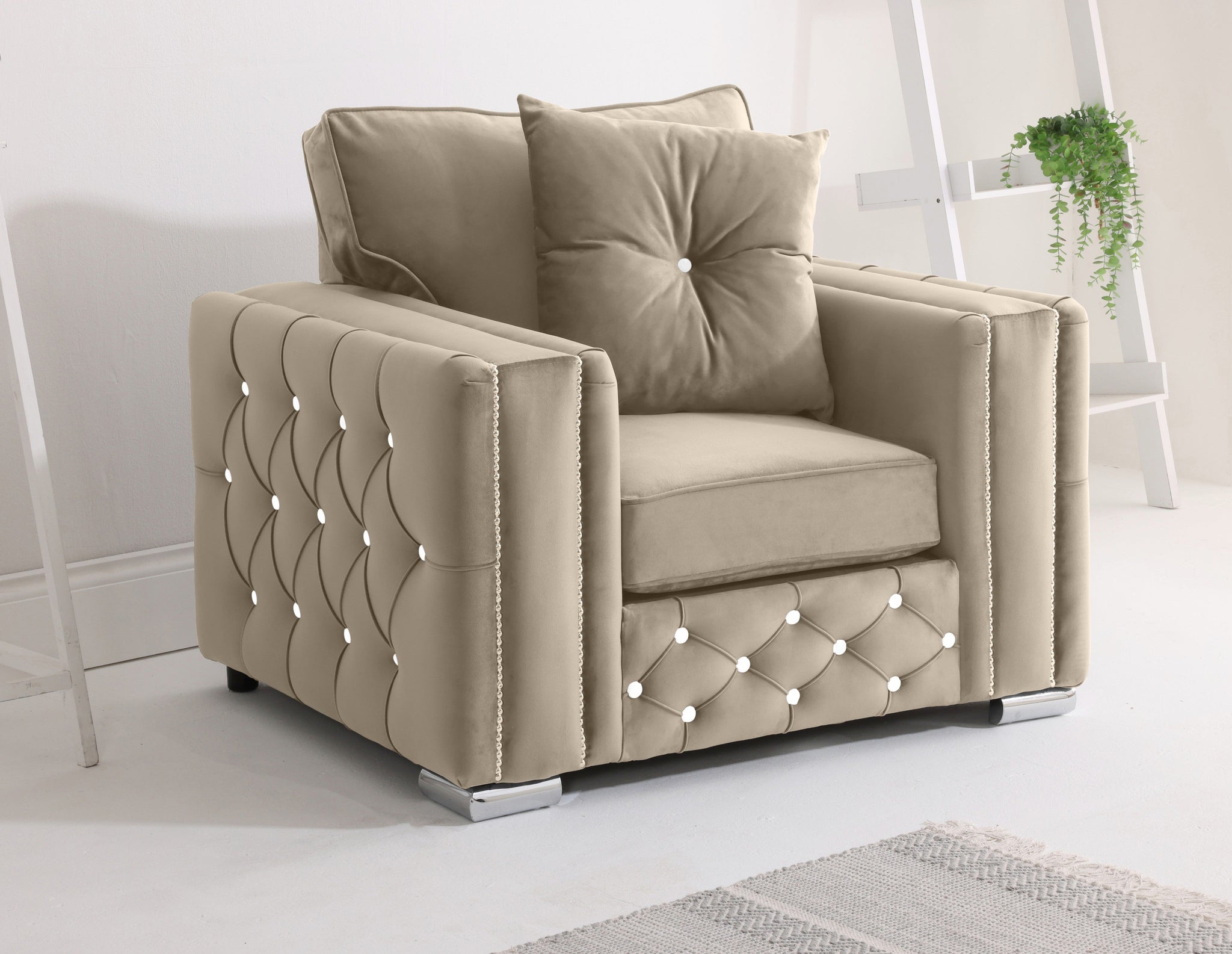 Arlo 3+2 Fullback + Extra Cushions + Diamonds