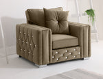 Arlo Corner Fullback + Extra Cushions + Diamonds