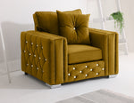 Arlo Corner Fullback + Extra Cushions + Diamonds